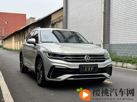 23年4月途观L:香槟色R-Line,22万公里,一手准新SUV!-3