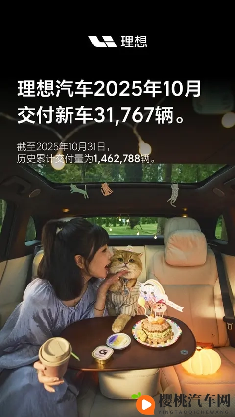 理想汽车10月交付31767辆-2