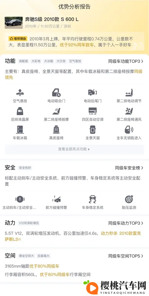 138万!圆梦旗舰,二手奔驰S600L,体验V12的澎湃-3