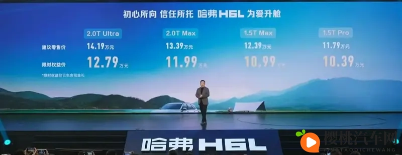 哈弗H6L正式上市，售价1179万元起-1
