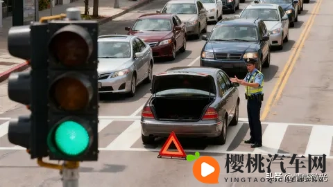 绿灯不走=罚款200+记6分！这些情况除外→-1