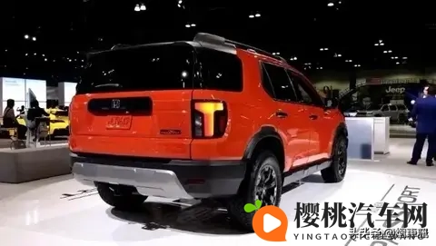 本田Passport新车型发布！外观硬朗运动，搭载35L V6发动机+四驱-3