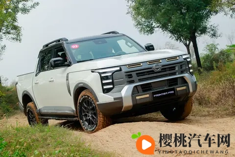 定名锋坦挂日产LOGO 郑州日产全新皮卡1769万起预售-1