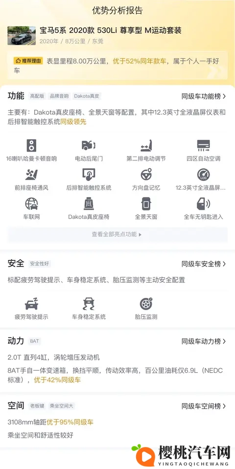 一手20款宝马530Li，8万公里，落地近50万，现在抄底价？-1