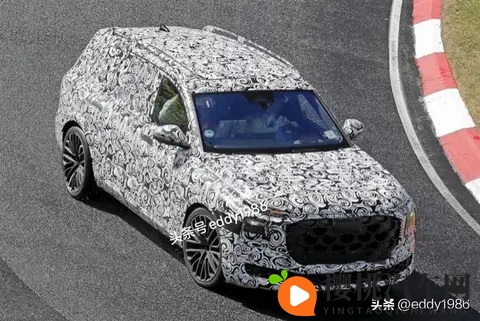 奥迪最强SUV车型SQ9最新路测谍照,夸张巨型格栅与V8涡轮增压引擎-1