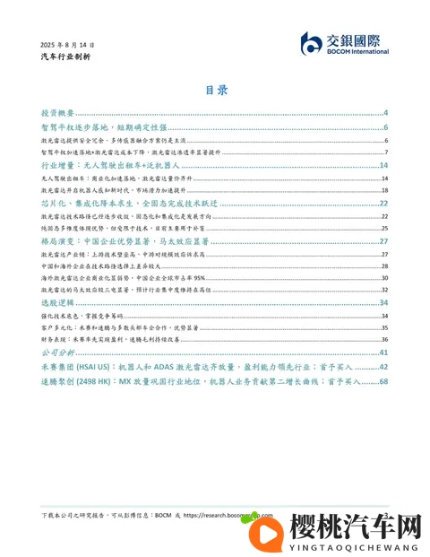 2025人形机器人系列:从汽车智驾到机器人:激光雷达的双轨革命-1