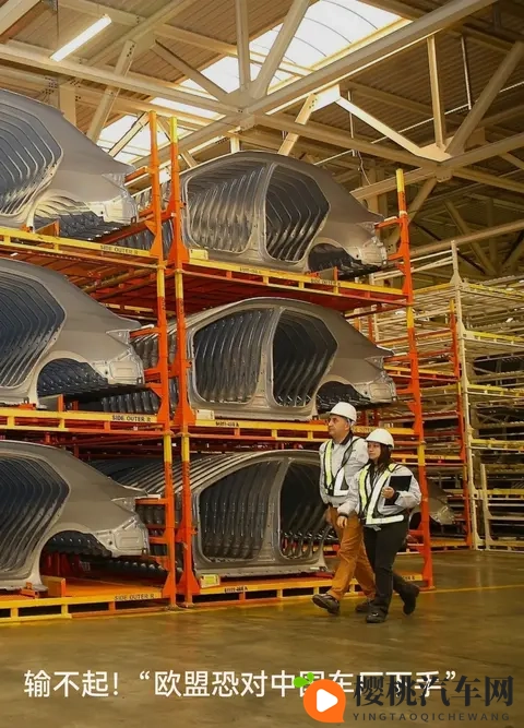 欧盟坐不住了:中国车架堆成山,他们怕欧洲汽车业要“缩水”-1