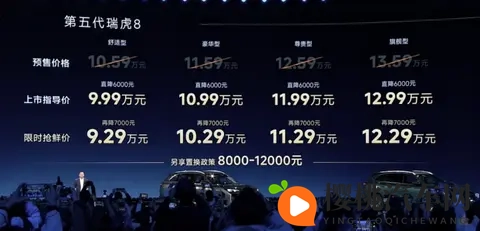 【E汽车】奇瑞第5代瑞虎8正式上市-1