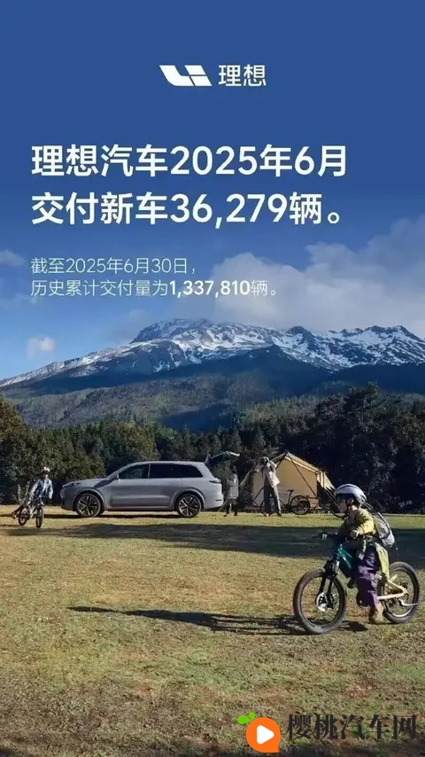 连续5个月同比下滑,理想汽车10月销量31767辆-1