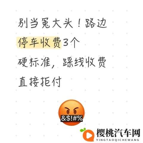 路边停车别当冤大头！3个硬标准+拒付攻略，违规收费直接怼-1