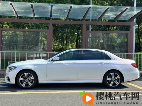 三年奔驰E级,19万开走行政座驾,这气场不输新车!-3