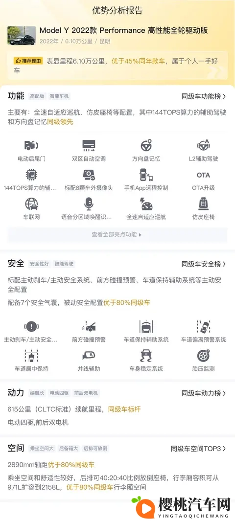 22年特斯拉Model Y:61万公里,高性能版,电车加速天花板?-3