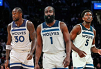 狼媒：森林狼连续两年西决但控卫是短板哈登加盟能成总冠军威胁