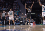 破荒！布兰登·米勒三分命中还造成犯规加罚也有打成3+1